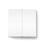 TP-Link Tapo S220 Smart Light Switch, 2-Gang 1-Way, White
