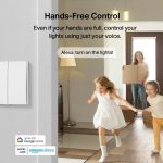 TP-Link Tapo S220 Smart Light Switch, 2-Gang 1-Way, White - Image 5