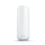NETGEAR Orbi 370 Series Dual-Band WiFi 7 Mesh Network System for Home (RBE370) – Sattelite Unit for Extension, Security Features, 5 Gbps, Covers 4,000 sq.ft., 70 Devices, 2.5GB Internet Port, BE5000, RBE370-100EUS