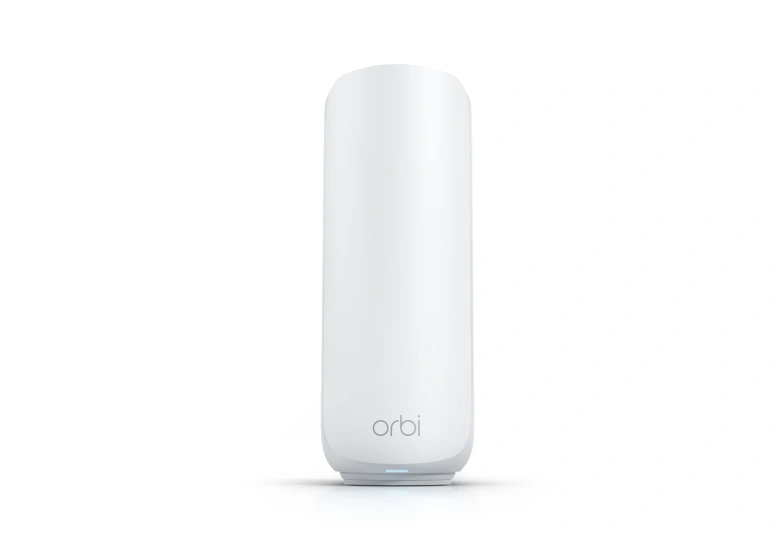 NETGEAR Orbi 370 Series Dual-Band WiFi 7 Mesh Network System for Home (RBE370) – Sattelite Unit for Extension, Security Features, 5 Gbps, Covers 4,000 sq.ft., 70 Devices, 2.5GB Internet Port, BE5000, RBE370-100EUS