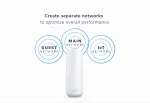 NETGEAR Orbi 370 Series Dual-Band WiFi 7 Mesh Network System for Home (RBE373) – Wireless Router + 2 Extenders, Security Features, 5 Gbps, Covers 6,000 sq.ft., 70 Devices, 2.5GB Internet Port, BE5000, RBE373-100EUS - Image 4