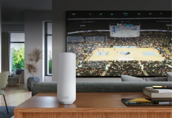NETGEAR Orbi 370 Series Dual-Band WiFi 7 Mesh Network System for Home (RBE370) – Sattelite Unit for Extension, Security Features, 5 Gbps, Covers 4,000 sq.ft., 70 Devices, 2.5GB Internet Port, BE5000, RBE370-100EUS - Image 4