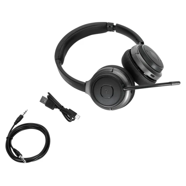 Targus Wireless Bluetooth Stereo Headset, Black, AEH104GL - Image 2