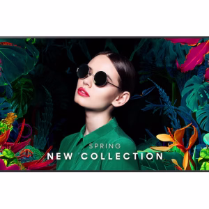 Samsung 43" Professional Smart Signage QMC, IPS 4K Panel, 8ms Response Time, Tizen 7.0 OS, Black, LH43QMCEBGCXUE
