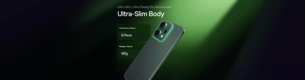 OPPO Reno 14 5G Mobile Phone, 12GB RAM, 512GB SSD, Android 15 Operating System, 6000 mAh Battery, Forest Green - Image 7