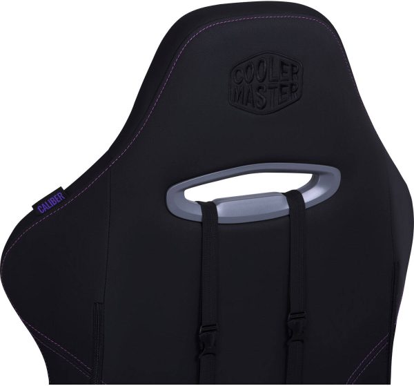 Cooler Master Caliber R3 Gaming Chair, Steel Frame, Wider Seat, 2D Armrests and Full 180° Recline, 150 kg load, Black-Grey, CMI-GCR3-BK - Image 7