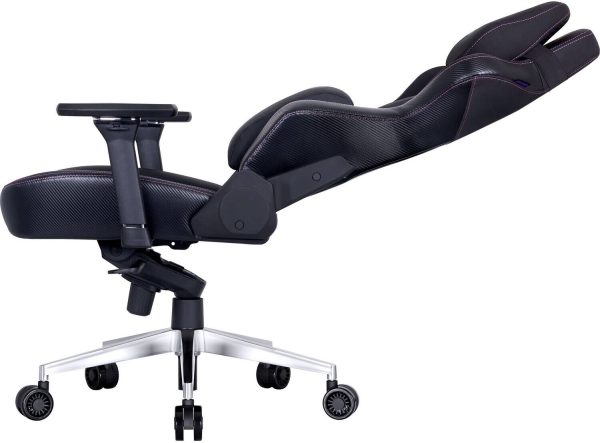 Cooler Master Caliber X2 Ergonomic Gaming Chair, Aluminum Base, 4D Armrests, Larger Backrest, 180° Recline, Black, CMI-GCX2-BK - Image 8
