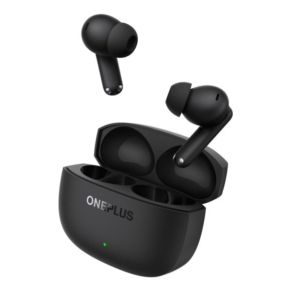 OnePlus Nord Buds 4 Pro TWS Earbuds, Upto 55dB Real-time ANC, Adaptive Mode, 12mm Titanium-Coated Driver, Spatial Audio, Upto 54hrs Playback, Dual-Device connectivity, 47ms Low Latency, Raven Black - Image 2