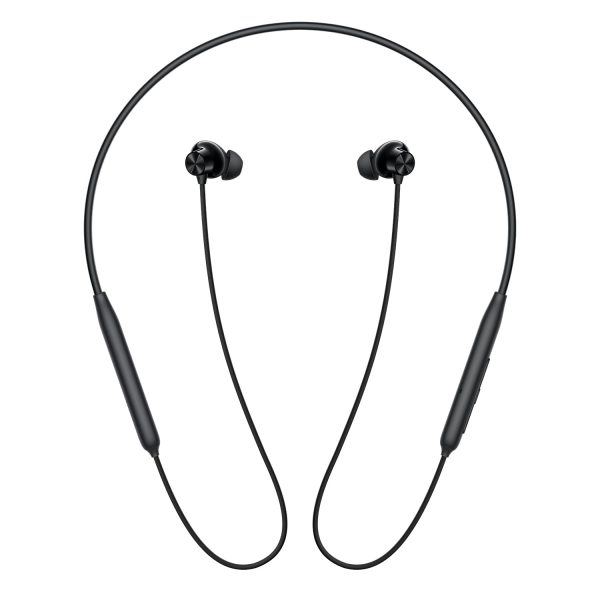 OnePlus Bullets Wireless Z3 in-Ear Neckband with 12.4mm Drivers, 3D Spatial Audio,10 mins Charge for 27 hrs Playback, 4 EQ preset, Dynamic bass Enhancement & BT5.4, Black - Image 2