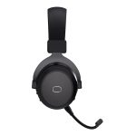 Cooler Master CH351 Wireless Gaming Headphone, Over-Ear Headset – 3D Surround Sound, Lightweight, 2.4GHz | Bluetooth, Built-in Sidetone, 50mm Drivers, Detachable Mic, 30-Hour Battery Life, Black, CH-351 - Image 3