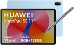 HUAWEI MatePad SE 11 11.0" Tablet, WIFI Only, 8GB+128GB, M-Pen lite in box, Crystal Blue