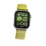 Huawei Watch FIT4 Pro Smartwatch, 1.82" Sapphire Display Titanium Alloy Bezel, Up to 10-Day Battery Life, Dual Band GPS, Golf Courses map, 40 m Free Diving, Compatible with Android iOS, Green