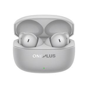 OnePlus Nord Buds 4 Pro TWS Earbuds, Upto 55dB Real-time ANC, Adaptive Mode, 12mm Titanium-Coated Driver, Spatial Audio, Upto 54hrs Playback, Dual-Device connectivity, 47ms Low Latency, Radiant Gray