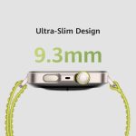 Huawei Watch FIT4 Pro Smartwatch, 1.82" Sapphire Display Titanium Alloy Bezel, Up to 10-Day Battery Life, Dual Band GPS, Golf Courses map, 40 m Free Diving, Compatible with Android iOS, Green - Image 3