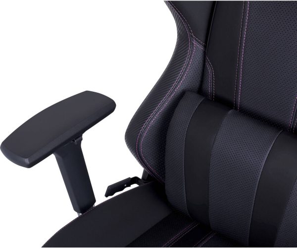 Cooler Master Caliber X2 Ergonomic Gaming Chair, Aluminum Base, 4D Armrests, Larger Backrest, 180° Recline, Black, CMI-GCX2-BK - Image 4