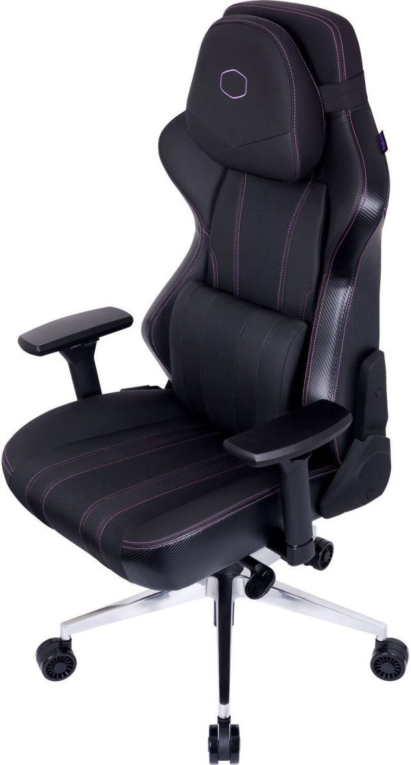 Cooler Master Caliber X2 Ergonomic Gaming Chair, Aluminum Base, 4D Armrests, Larger Backrest, 180° Recline, Black, CMI-GCX2-BK - Image 3