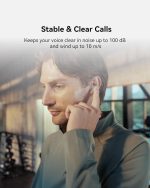 HUAWEI FreeBuds Pro 5 Wireless Bluetooth Headphones, In-Ear Headphones, AI Noise Cancelling for Business & Office, Stable Calls, IP57, for Sports, 38 Hours Battery, Black - Image 8