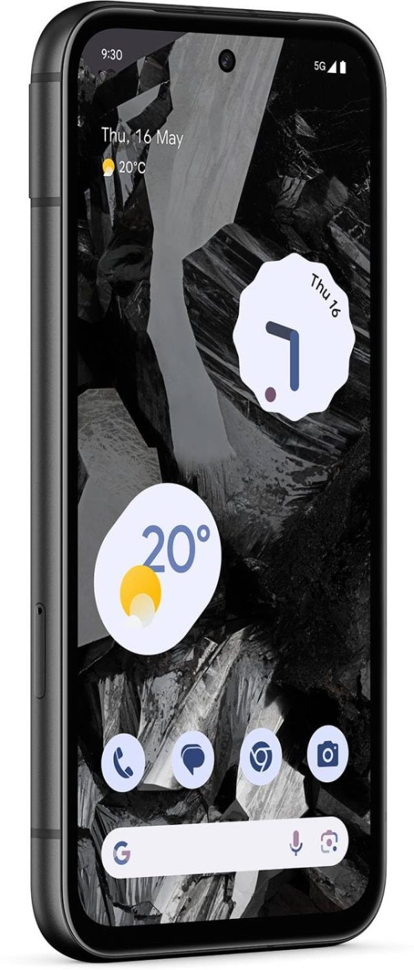Google Pixel 8a Smart Phone, 6.1 inch Full HD+ Display, 8GB RAM, 128GB Storage, Android 14, 64MP + 13MP | 13MP Front Camera, 4404 mAh Battery, Obsidian - Image 3