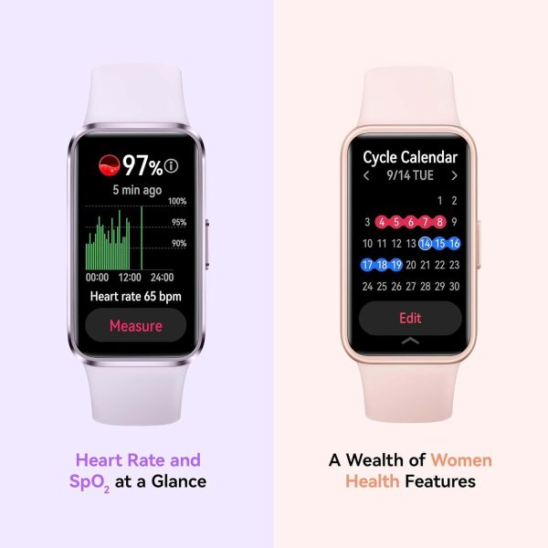 Huawei Band 10, AI Fitness Monitoring, Sleep Analysis, Emotional Wellbeing Assistant, Pink Strap - Image 8
