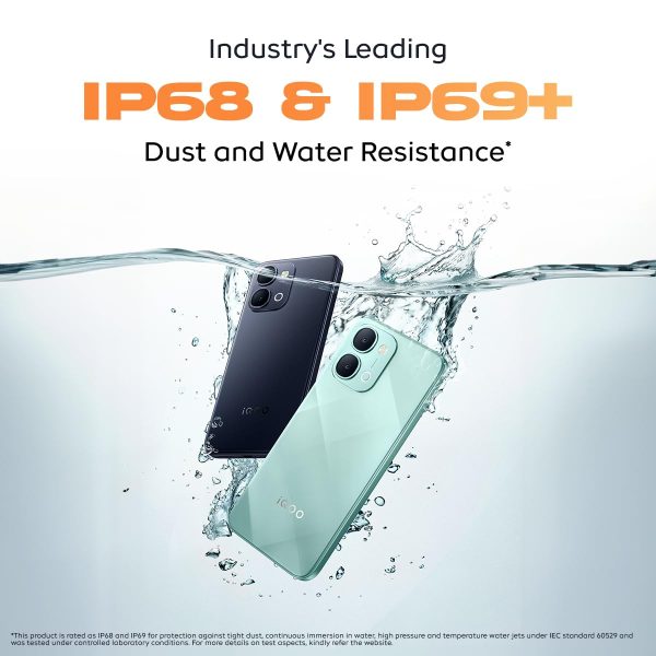 iQOO Z11x 5G Mobile Phone, Powered by OriginOS 6, 8GB RAM, 256 GB Storage, Dimensity 7400-Turbo Processor, 7200 mAh Battery, 4K Video Recording Front & Back, IP68 & IP69+, Prismatic Green - Image 7