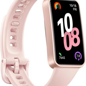 Huawei Band 10, AI Fitness Monitoring, Sleep Analysis, Emotional Wellbeing Assistant, Pink Strap