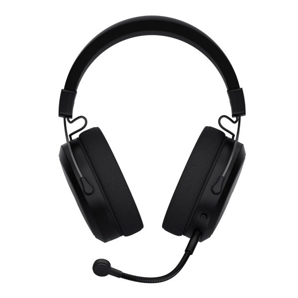 Cooler Master CH351 Wireless Gaming Headphone, Over-Ear Headset – 3D Surround Sound, Lightweight, 2.4GHz | Bluetooth, Built-in Sidetone, 50mm Drivers, Detachable Mic, 30-Hour Battery Life, Black, CH-351 - Image 2