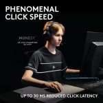 Logitech PRO X2 SUPERSTRIKE Lightspeed Wireless Gaming Mouse, Ultra-Fast Performance, Ultra Lightweight, Customizable Click Haptics, USB-C Charging, for PC/Mac/Laptop, 910-007700 - Image 4