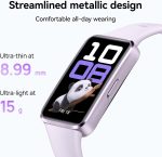 Huawei Band 10, AI Fitness Monitoring, Sleep Analysis, Emotional Wellbeing Assistant, Pink Strap - Image 2