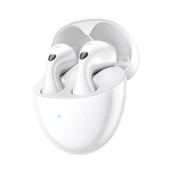 HUAWEI FreeBuds 6 Wireless Headphones, Dual Driver True Sound, Stable and Clear Calls, Open Fit ANC, 36-Hour Battery Life, IP54 Waterproof, iOS & Android, White - Image 2
