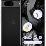 Google Pixel 8a Smart Phone, 6.1 inch Full HD+ Display, 8GB RAM, 128GB Storage, Android 14, 64MP + 13MP | 13MP Front Camera, 4404 mAh Battery, Obsidian