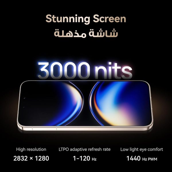 HUAWEI Mate 80 Pro, Dual SIM, 16GB Ram, 512GB ROM, 50MP Ultra Lighting Camera, 5750mAH Battery with HUAWEI SuperCharge, 6.75” Big Flat-edge Display, Huawei Kunlun Glass2, Black - Image 7