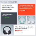 CMF BY Nothing Headphone Pro, Hi-Res+LDAC, 100hrs Playback, 40dB ANC, 5min=8hrs Charge, 40mm Driver Bluetooth & Wired, Black - Image 8
