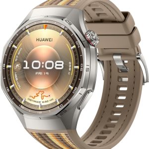 Huawei Watch GT 6 Pro Smart Watch, 46mm, Upto 21 Days Battery Life, Smart Watches with 100+ Sports Mode, Cycling, iOS & Android Compatible, Health Monitoring, Brown