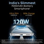 iQOO Neo 10 Mobile Phone, 8GB RAM, 256GB Storage, Segment's Fastest Processor with Snapdragon 8s Gen 4 & Supercomputing chip Q1, 120W FlashCharge, Segment's Brightest AMOLED Display, Asphalt Black - Image 4