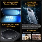 iQOO 15R Mobile Phone, Snapdragon® 8 Gen 5 Processor, 8GB RAM, 256GB Storage, 7600mAh Battery, Segment's Most Stable 144FPS Gaming, Triumph Silver - Image 5