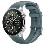 OnePlus Watch 2 with Wear OS 4,Snapdragon W5 Chipset,Upto 100hrs battery life,1.43’’ AMOLED Display, Stainless Steel & Sapphire Crystal build,Dual Frequency GPS, 5 ATM, IP68 & BT Calling, Radiant Steel - Image 3