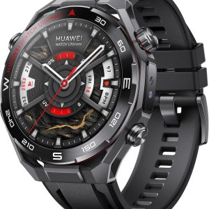 HUAWEI WATCH Ultimate 2 Smart Watch, GPS, Zirconium-based Liquid Metal Case 150-Meter Diving Watch, Sonar-based Underwater Communication, Accurate Health Monitor, eSIM Cellular Calling, Black