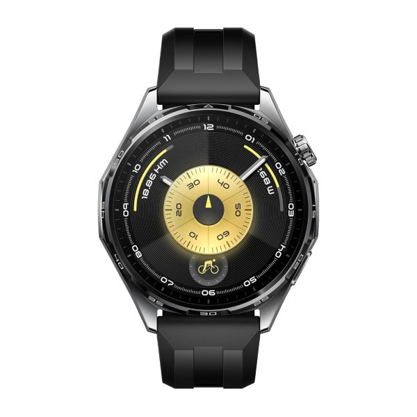 Huawei Watch GT 6 Smart Watch, 46mm, Upto 21 Days Battery Life, Smart Watches with 100+ Sports Mode, Cycling, iOS & Android Compatible, Emotional Wellbeing, Health Monitoring, Black - Image 2