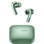 OnePlus Buds 3 Truly Wireless Bluetooth Earbuds with Upto 49dB Smart Adaptive Noise Cancellation,Hi-Res Sound Quality,Sliding Volume Control,10mins for 7Hours Fast Charging with Upto 44Hrs Playback, Minty Green