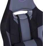 Cooler Master Caliber R3 Gaming Chair, Steel Frame, Wider Seat, 2D Armrests and Full 180° Recline, 150 kg load, Black-Grey, CMI-GCR3-BK - Image 6