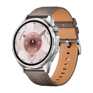 Huawei Watch GT 6 Smart Watch, 46mm, Upto 21 Days Battery Life, Smart Watches with 100+ Sports Mode, Cycling, iOS & Android Compatible, Emotional Wellbeing, Health Monitoring, Grey