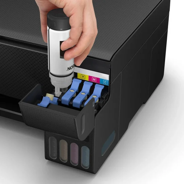 Epson EcoTank Home L3251 Wi‑Fi Ink Tank Printer, 3‑in‑1 Print/Scan/Copy, Ultra‑Low‑Cost Home Printing, Epson Smart Panel, Black, C11CJ67419 - Image 3