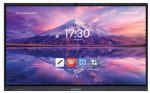 AZTECH Ideaflow Bright 65″ 4K Interactive Display, 8GB RAM +128GB Storage, 60Hz Refresh Rate, 8ms Response Time, Built-in  48MP AI Camera & Microphone, Android 14 Operating System, Black, AZ2565-ME01