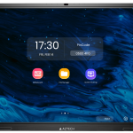 AZTECH Ideaflow Pro 98″ 4K Interactive Display, 16 GB Ram, 512GB Storage, 60Hz Refresh Rate, 8ms Response Time, 48 MP AI Camera, 50 PT Touch, Wi- Fi 6, Android 13, Black, AZ2598-U01