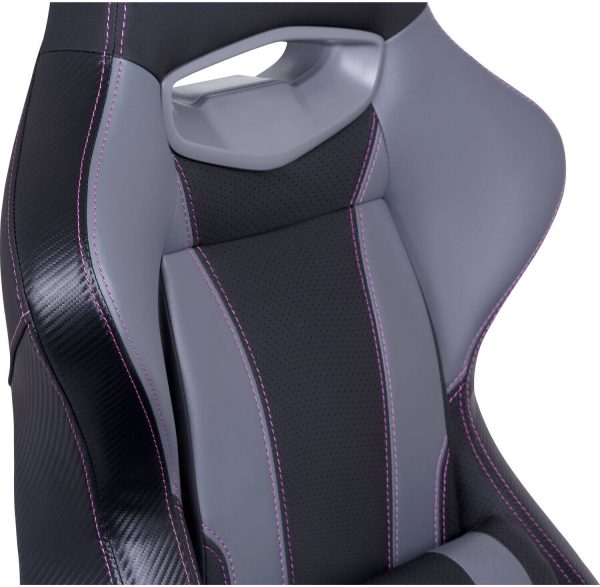 Cooler Master Caliber X2 Ergonomic Gaming Chair, Aluminum Base, 4D Armrests, Larger Backrest, 180° Recline, Black-Grey, CMI-GCX2-GY - Image 6