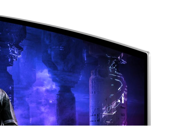 Samsung Odyssey G9 G952 49" OLED Smart Dual QHD Gaming Monitor, 240Hz Refresh Rate, 0.03Ms Response Time, In-built Speaker, AMD FreeSync™ Premium Pro, NVIDIA G-SYNC, White, LS49DG952SMXUE - Image 4