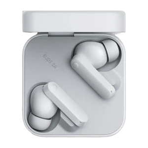 CMF by Nothing Buds 2a, 42 dB ANC, 12.4mm Driver, Dirac-tuned, Ultra Bass Tech, 35.5 hrs Bluetooth Headset, Light Grey