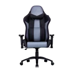 Cooler Master Caliber R3 Gaming Chair, Steel Frame, Wider Seat, 2D Armrests and Full 180° Recline, 150 kg load, Black-Grey, CMI-GCR3-BK