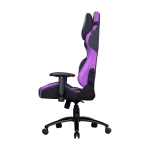 Cooler Master Caliber R3 Gaming Chair, Steel Frame, Wider Seat, 2D Armrests and Full 180° Recline, 150 kg load, Black-Grey-Purple, CMI-GCR3-PR - Image 6