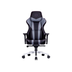 Cooler Master Caliber X2 Ergonomic Gaming Chair, Aluminum Base, 4D Armrests, Larger Backrest, 180° Recline, Black-Grey, CMI-GCX2-GY